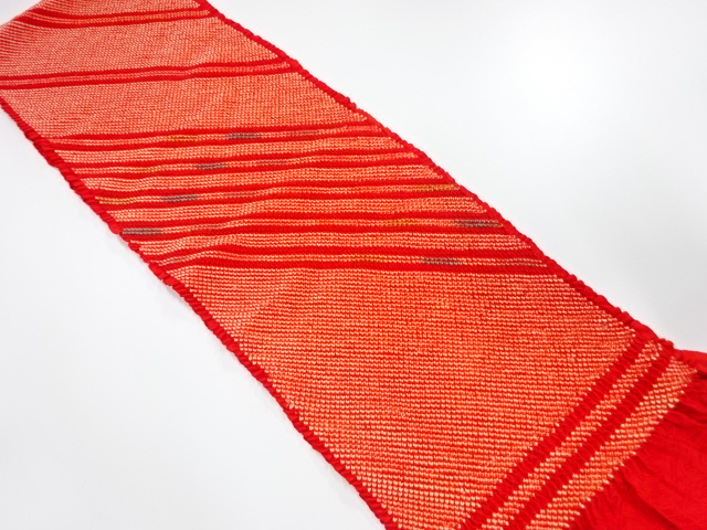 SILK Tie-dye obiage for furisode